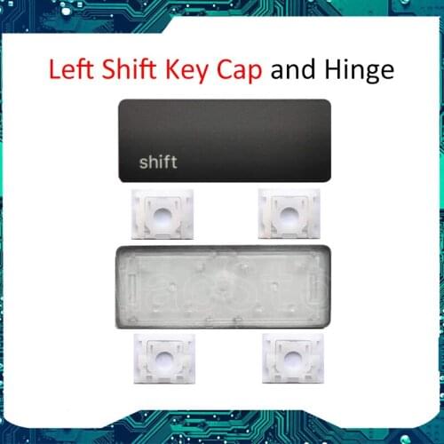 Replacement Individual Left Shift Key Cap and Hinges are Applicable for MacBook Pro/Air A2141 A2251 A2289 A2179 Keyboard