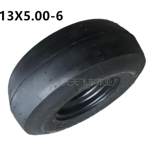 Self-Made Drift Four-Wheel Three-Wheel Kart 13X5.00-6 13X6.50-6-Inch Light Tire Wheel Hub Vacuum