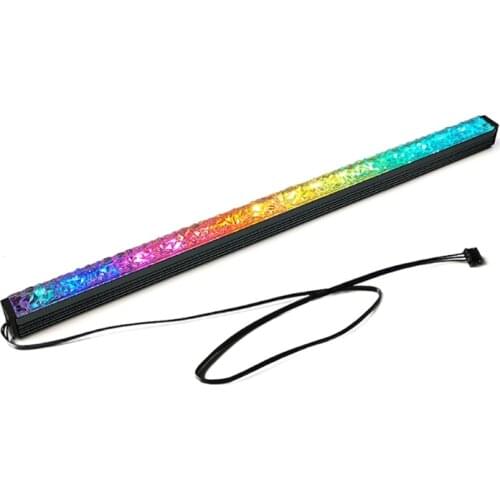 PC RGB LED Strip PC Case Magnetic Computer LED Strip Lights 4pin Header Motherboard RGB Led RGB Fusion MSI Mystic Light