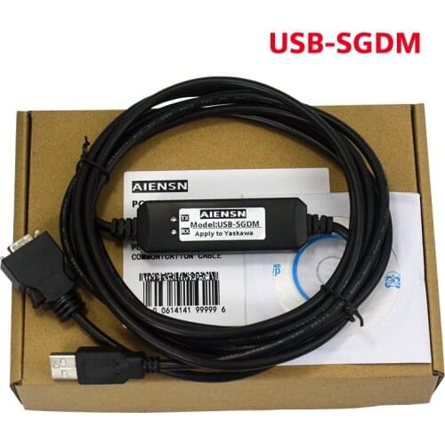 Suitable for Yaskawa SGDH SGDS SGDM SGDJ-∑-V servo drive programming USB download data cable