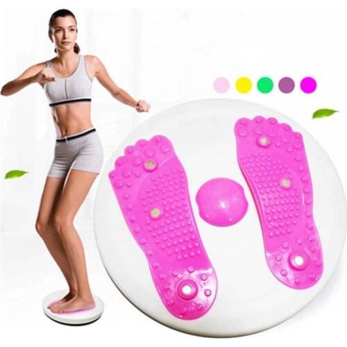 Twisted disk magnet home fitness equipment exercise sport waist waist ladies body shaping belly beautiful legs turntable