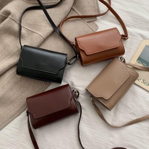 Women bag small bag for women 2021 new fashion spring and summer single shoulder bag simple retro versatile messenger bag