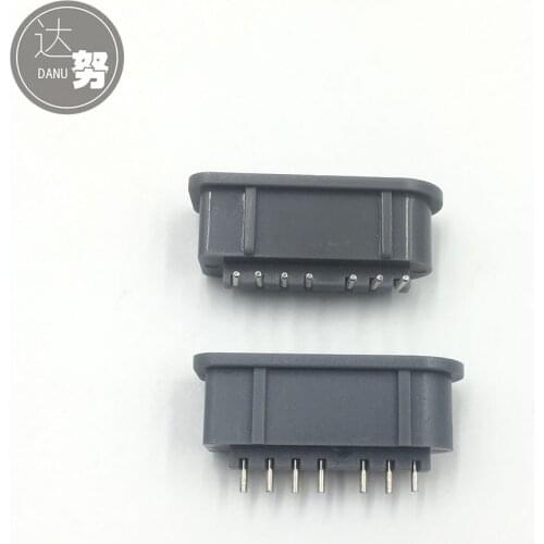 100PCS For SFC Console 90 180 Degree 7 Pin Female Connector Socket Slot for Nintendo SNES Controller