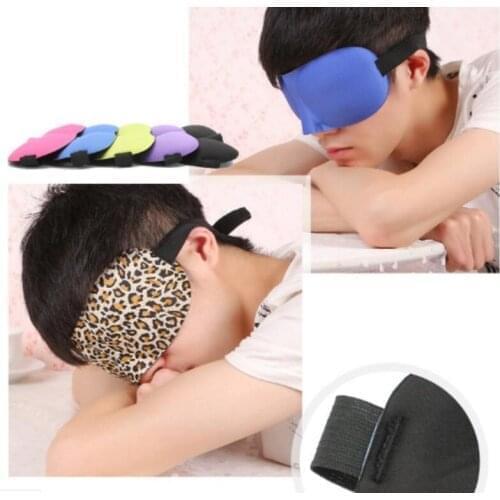 500pcs New 3D Eye Mask Shade Cover Rest Sleep Eyepatch Blindfold Shield Travel Sleeping Aid Eyeshade Travel Accessories