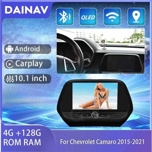Android 2 din For Chevrolet Camaro 2015-2021 Car Radio GPS Multimedia DVD Player Car stereo auto audio video
