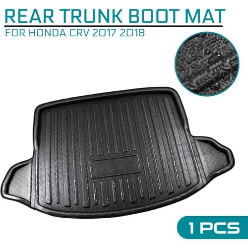 Car Floor Mat Carpet Rear Trunk Anti-mud Cover For Honda CRV 2017 2018