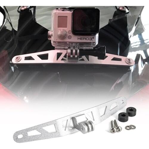 Motorcycle Holder Cam Camera Driving Recorder Bracket Front Camera Mount CamRack For BMW F900XR F 900 XR 2020 - 2021