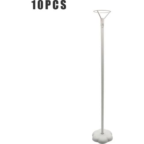 10pcs Balloon Holder Plastic Support Set Wedding Party Table Decoration Stand Balloon Base Stick Ballon Accessory Holder