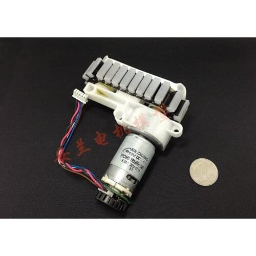 DIY tank robot Tracked robot parts(one gear motor with Track)Tape encoding speed