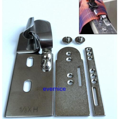 1/8 Xh Side Seam Folder Lap Seam For Arm To Body Flat Bed Juki Brother