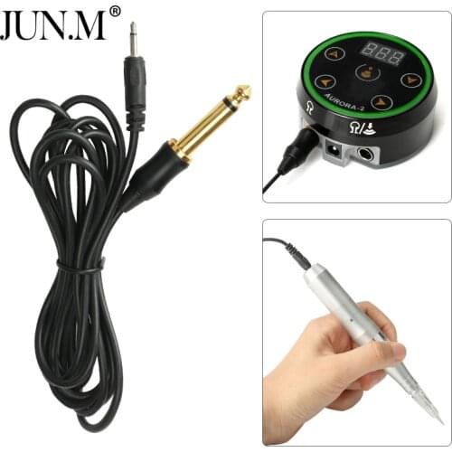 1PC Tattoo Power Cable Line 3.5/2.5Mm Clid Cord Use For Permanent Makeup Machine Tattoo PMU Pen Cable Free Shipping