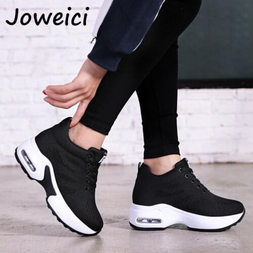 Women Shoes Platform Sneakers Height Increasing Ladies Shoes Casual Sports Shoes Trainers Womens Running Jogging Shoes