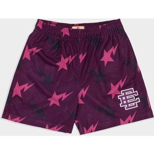 Eric Emanuel EE Basic Short NEW YORK CITY SKYLINE 2021 mens casual shorts fitness sports pants summer gym workout mesh shorts