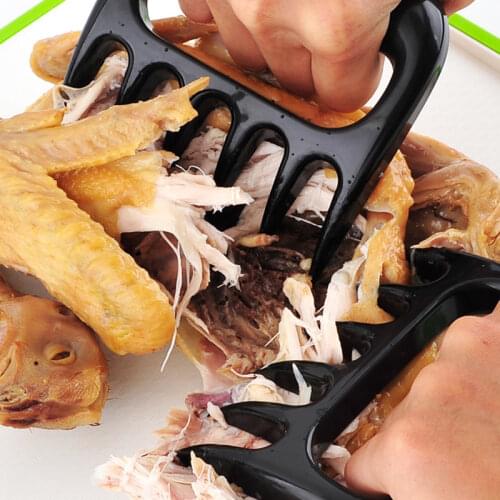 New Meat Separator Barbecue Fork Bear Claw Kitchen Utensils Food Fork Torment Meats Separator 2 Pcs/set