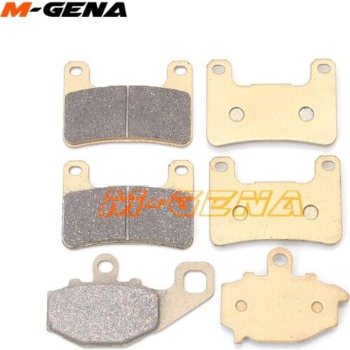 Motorcycle Front Rear Brake Pads for ZX-10R 2008-2010 Z1000 Z1000SX 2010-2017