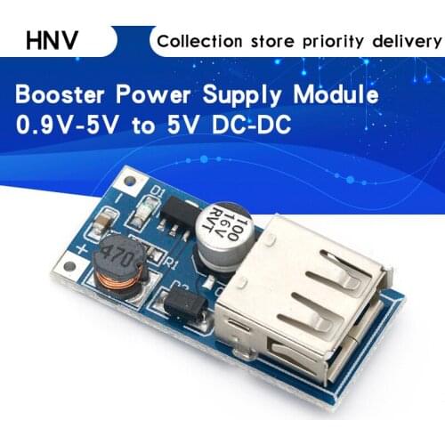 10Pcs/lot 0.9V-5V to 5V DC-DC USB Voltage Converter Step Up Booster Power Supply Module