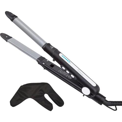 HATTEKER Professional Hair Straightener Multifunctional Hair Styling Curling Hair Tool corrugation for styling Curling Iron