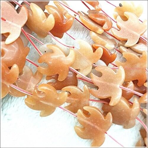 10pcs nature pink aventurine stone flame shape size 28x25mm gem stone strings for charms lovely diy jewelry making parts