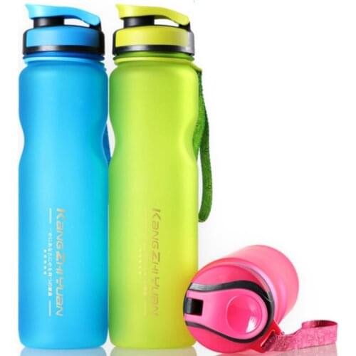 1000ml Sports Water Bottle BPA Free Portable Leak-proof Shaker Bottle BPA-free Plastic Camping Hiking Sports Bicycle Kettle
