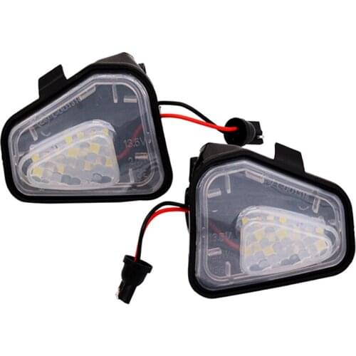 2Pcs/Set License Plate Light For Volkswagen EOS Passat/4motion/Santana Passat LED Light For Car License Number Plate Light Lamp