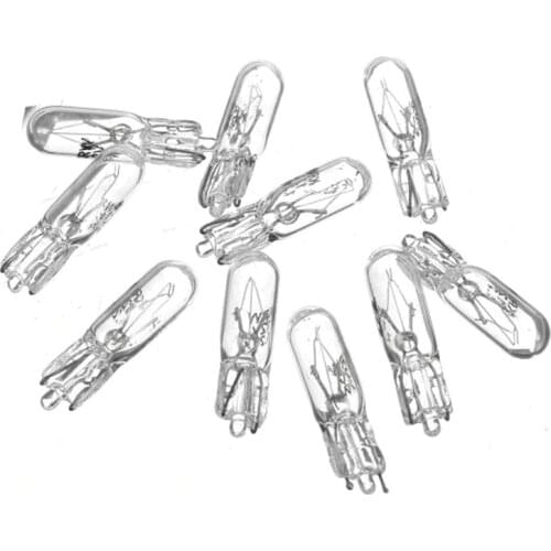 20Pcs 286 Indicator Dash Car Turn Light Bulbs Lamps Yellow Car Headlights Lamp Lights 12V 1.2W Small Wedge Clear Fog Lights