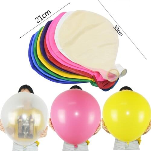36inch 1pcs Large Latex Balloon Transparent Balloons For Wedding Birthday Party Baby Shower Decorati Colorful Inflatable Balloon