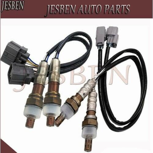 4pcs Front Rear Lambda Oxygen O2 Sensor fit For Honda INSPIRE ELYSION 3.0 J30A Acura MDX RL TL 234-5010 234-4355 234-4368