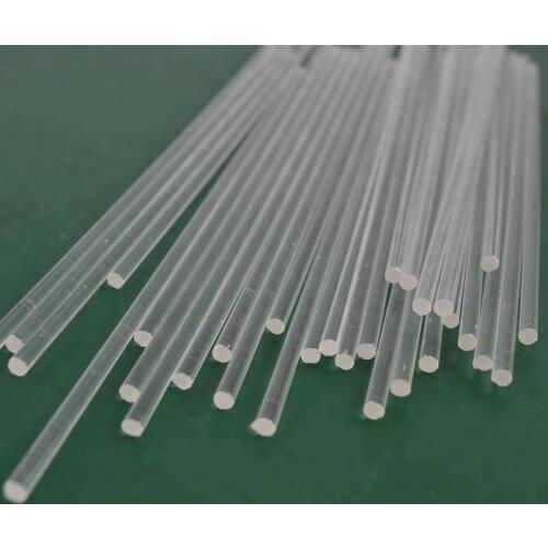 40pcs)High Clear Acrylic Stick crystal Small Round Rods Business Home Cake Decor Can cut into any length senyu1934