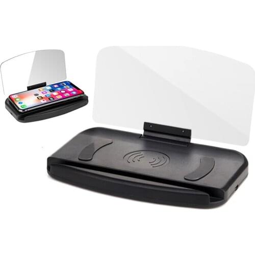 HUD Car Phone Holder Projection Stand Head-Up Display Car Car GPS Navigation Image Reflector Bracket