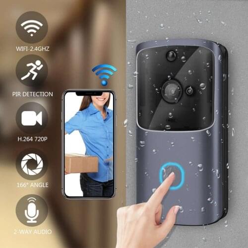 Wireless Video Vision Doorbell Intercom Door Phone IR Night Vision Camera , UK