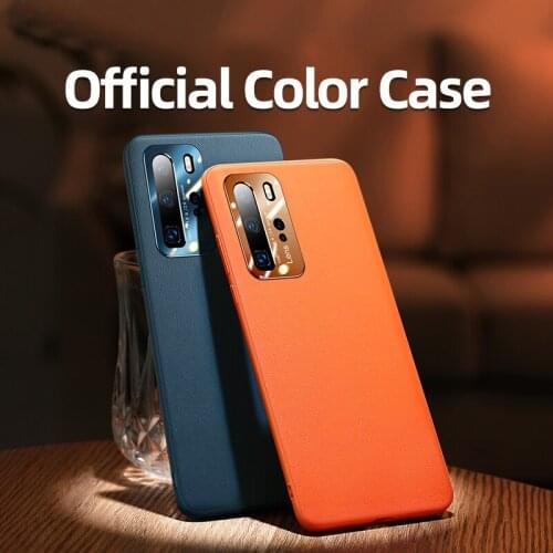 For Huawei P40 Pro Case Luxury Shockproof Case For Huawei P40 P30 pro Leather PC Case for P30 Mate 30 Mate 20 pro