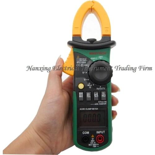 Mastech MS2108A Digital Clamp Meter Auto range Multimeter AC 400A Current Voltage Frequency clamp MultiMeter Tester Backlight