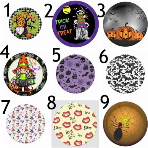 Custom Wooden Wreath Signs 8CM*3MM For Halloween Wreath Signs Fall Wreath Signs