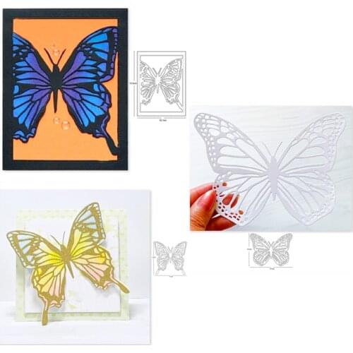 Customized dies Lace Butterfly Frame Metal Cutting Dies Scrapbooking Embossing fustelle Paper Card Making Craft Stencils Dies