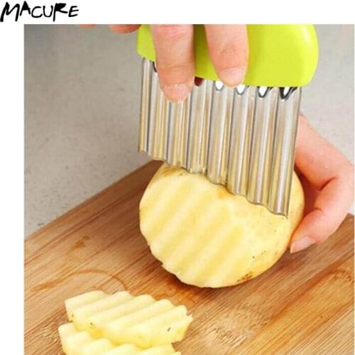 Kitchenware Food Grade Stainless Steel Fruit Vegetable Cutter Potato Cutter Chopper Kitchen Gadgets