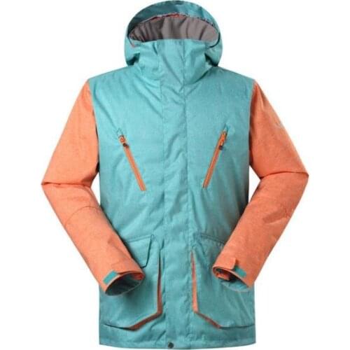 GSOU SNOW Ski Suit Male Charge Clothing Outdoor Warm Breathable Ski Jacket Single Double Board Waterproof Skiing Clothes For Men