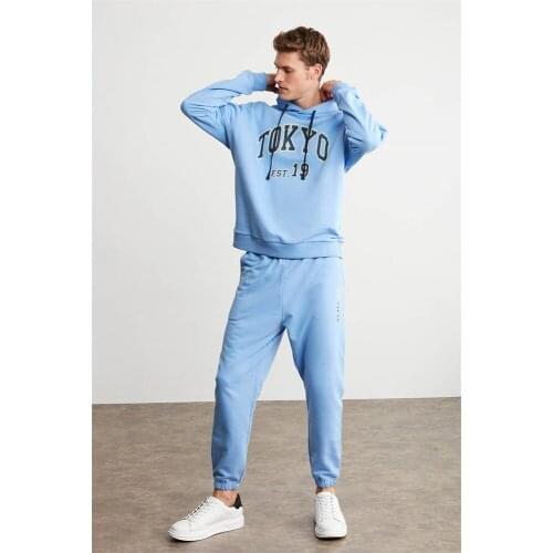 Mens Tracksuit Sportswear Men Clothing Men Sportswear Mens Clothing 2 Piece Sets Sports Suit Jacket+Pant Sweatsuit Male Tracksuit Mens Casual Sport Suit Breathable Colors Tracksuit Men Brand Cotton Casual Hoodie