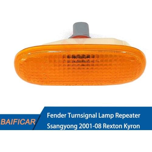Baificar Brand New Genuine 1P Fender Turnsignal Lamp Repeater 8340008103 For Ssangyong 2001-08 Rexton Kyron OEM Part