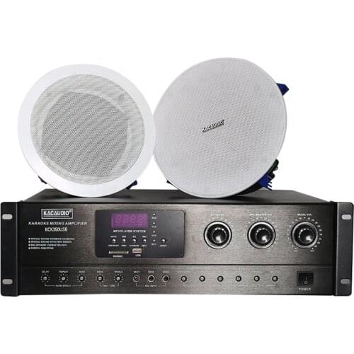 Professional Stereo Home Karaoke Amplifier With Remote Control