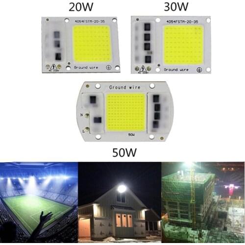 15W/20W/30W/50W LED Drive-Free COB Chip Lamp 220V