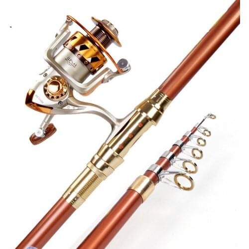 Carbon Telescopic Fishing Rod Distance Throwing Olta Super Light and Super Hard Rock Fishing Poles Canne Fishing Gear 2.1m -3.6m