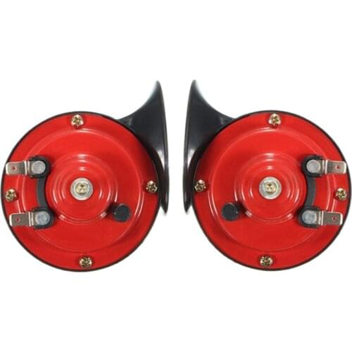 Universal Car Horn Loud Pressure Klaxon Speaker 12V Waterproof 500Db Snail Cry Air Horn Vespa Loudnes for Car Motorcycle
