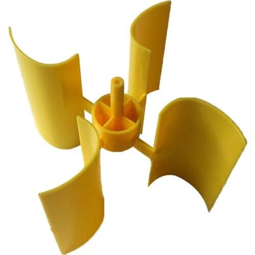 2021 Mini Wind Turbine Blade Vertical Axis Micro Generator Blades Small Set High Quality