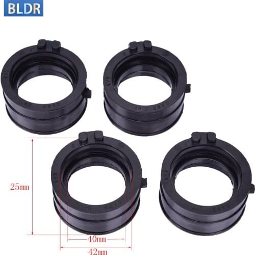 600cc Carburetor Air Inlet Intake Manifold Pipe Interface Adapter Joint Glue For Honda CBR600 CBR600F F1 F2 F3 F4I MV9 CBR 600