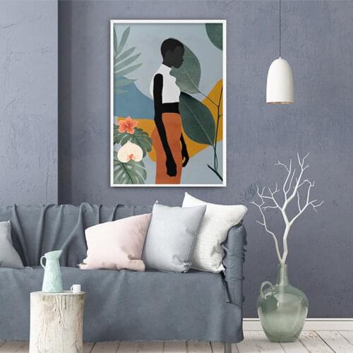 Modern Geometric Fashion Minimalist Wall Art Canvas Painting Quadros Wall Pictures Dropshipping Home Decor Posters And Prints
