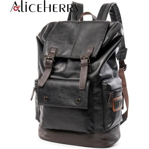 Aliceherry Men's Black Bags