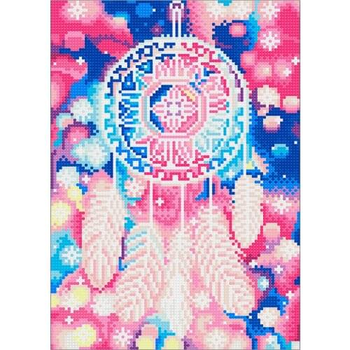 5D Full Drill Special Shaped Diamond Painting Dreamcatcher Diamond Mosaic Picture Of Rhinestones Round Diamond Embroidery Decor