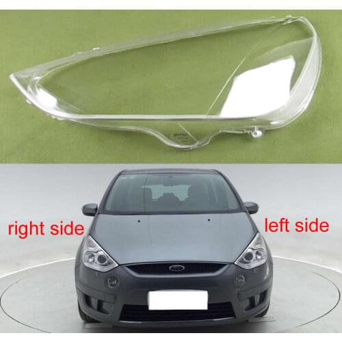 Headlamps Glass Cover Transparent Lampshades Lamp Shell headlamp Masks Lampshade Lens Glass For Ford S-MAX