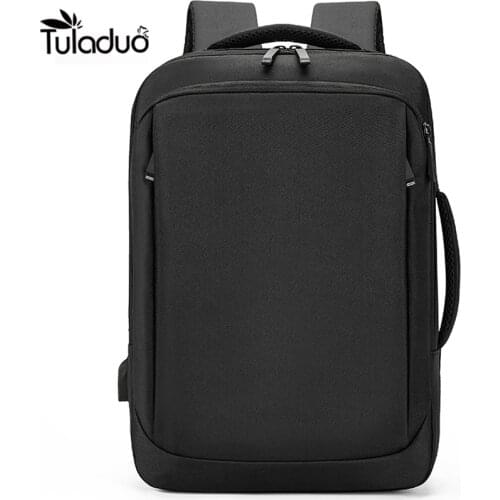 Oxford Cloth Business Backpack USB Charging Backpack Male STUDENTS Backpack Casual School Bag Laptop Backpack