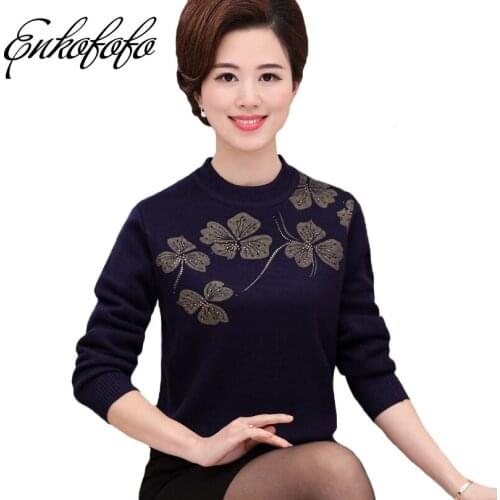 Женские вязаные пуловеры Enkofofo China At AliExpress